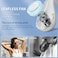 Personal Portable Fan, Hands Free Bladeless Fan, Leafless, 4000mAh Battery Rechargeable, Wearable Cooling USB Hanging Neck Fan for Office, (White)