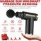 Massage Gun/Deep Tissue Percussion Massager, Handheld Muscle Therapy Device with 4 Attachments, Quiet Motor, Portable &amp; Rechargeable for Pain Relief, Recovery &amp; Relaxation