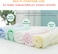 5pcs Muslin Baby Washcloths and Towels, Natural Organic Cotton Baby Washcloths, Soft Newborn Baby Towel and Muslin Washcloth for Sensitive Skin