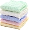 5pcs Muslin Baby Washcloths and Towels, Natural Organic Cotton Baby Washcloths, Soft Newborn Baby Towel and Muslin Washcloth for Sensitive Skin