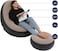 Inflatable Sofa - Inflatable Lounge Chairs 98 * 116 * 83cm Air Couch Footrest 31 * 62cm, Lazy Necessity Furniture Gaming Reading &amp; Movie Watching