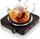 Electric Hot Plate,1000W Portable Electric Hob with Temperature Control, Cast Iron Heating Plate.Cooktops