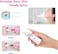Portable Rechargeable Handheld Face Nano Mist Spray hair and facial steamer ion water mist spray (pink)