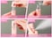 Portable Rechargeable Handheld Face Nano Mist Spray hair and facial steamer ion water mist spray (pink)