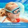 Radiotronics Kids Swim Goggles for Toddler Kids Youth, Anti-Fog Waterproof Anti-UV Clear Vision Water Pool Goggles Comfort for Age 6-14
