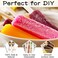 Popsicle Sticks 6 inches Wooden Craft Sticks for Ice Cream, Lollipop, Waxing, Resin Stirring, Kids Art Supplies (50 Pieces)