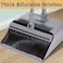 Broom with Dustpan Combo Set, Broom and Dust Pan for Home, Kitchen Broo for Sweeping Indoor, Apartment Broo with Dustpan Set