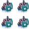 Analog 3D Joystick Thumbstick Wireless Controller Joystick for Playstation 4 PS4 Controller Replacement (4 Pack)
