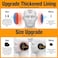 Ear Muffs Winter Women Men Unisex, Adjustable Foldable Soft Warm Ear Warmers, Behind The Head Winter Warm Fur Earmuffs for Outdoor Activities, Black