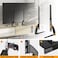 TV Stand Mount, Universal Tabletop for 22 to 65 Inch Plasma LCD LED Flat Screen TVs, Legs Hold up to 88lbs, Max VESA 800 x 500mm, Height Adjustable Base