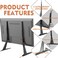 Universal Table Top TV Stand Base VESA Pedestal Mount for 27'' to 55'' TVs with Cable Management and Height Adjustment, Holds up to 60kgs