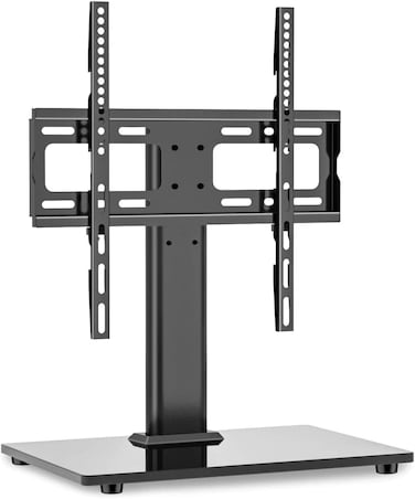Radiotronics Universal TV Stand, Universal TV Mount Stands with Bracket for 37-55 inch LCD LED TVs, Height Adjustable TV Base Stand Holds 45 KG & Max, VESA 600x400mm