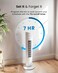 Tower Fan with 7-Hour Digital Timer, Remote Control, 3 Cooling Fan Modes &amp; LED Light Indicator - Powerful &amp; Energy-Efficient Electric Fan for Home and Office