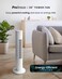 Tower Fan with 7-Hour Digital Timer, Remote Control, 3 Cooling Fan Modes &amp; LED Light Indicator - Powerful &amp; Energy-Efficient Electric Fan for Home and Office
