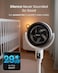 43&quot; Standing Fan &ndash; Quiet 29dB Silent Fan, Electric Pedestal Fan with Remote Control, 9H Energy-Saving Timer, 4 Modes, 9 Speeds, Adjustable Height Fans for Bedroom &amp; Home