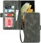 Case for Samsung S22 Ultra Case, Premium Leather PU Wallet Case, Flip Cover Magnetic Shockproof Closure Book Design with Kickstand Feature &amp; Card Slots
