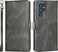 Case for Samsung S22 Ultra Case, Premium Leather PU Wallet Case, Flip Cover Magnetic Shockproof Closure Book Design with Kickstand Feature &amp; Card Slots