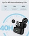 Wireless Lavalier Microphone for iPhone/Android, TNW A37 Mini Mic with Noise Cancellation, 40H, 50M Range, 2in1 Clip&amp;Magnetic Lapel Mic for Video Recording