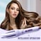 Automatic Hair Curler, Curling Tongs, Automatic Curling Iron with 4 Temperatures, Rotating Curlings Iron with 30s Fast Heating