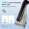 Water Flosser for Braces Gums Care, Professional Oral Irrigator, Deep Cleaning, Rechargeable, Waterproof, BPA-Free, Black (Dark Water Tank)