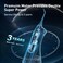 Water Flosser for Braces Gums Care, Professional Oral Irrigator, Deep Cleaning, Rechargeable, Waterproof, BPA-Free, Black (Dark Water Tank)