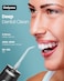 Radiotronics Water Dental Flosser Pick for Teeth 300ML Portable Oral Irrigator Rechargeable Travel Irrigation Cleaner Professional Electric Flossing Cleaning Picks