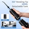 Water flosser Cordless, Dental Flossers USB Rechargable Teeth Flosser, Professional Electric Portable Oral Irrigator For Teeth Cleaning 300ML