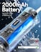Water flosser Cordless, Dental Flossers USB Rechargable Teeth Flosser, Professional Electric Portable Oral Irrigator For Teeth Cleaning 300ML