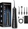 Water flosser Cordless, Dental Flossers USB Rechargable Teeth Flosser, Professional Electric Portable Oral Irrigator For Teeth Cleaning 300ML