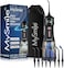 Cordless Water Flossers for Teeth 335ML Portable OLED Display Dental Flosser with 4 Modes 8 Jet Tips and a Storage Pouch (Midnight Black)