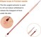 4Pcs Blackhead Remover Tool Stainless Steel Needle Pimple Extractor Acne Comedone Zit Extractor Kit for Skin care Facial Protect
