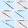7 in 1 Blackhead Remover Tool Kit, White Head Remover for Face Black Heads Remover Stick Black Head Remover Suctioner Black Points Remover Nose