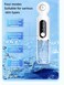 Electric Black Head Vacume Removal Tool with Hot Compress, 4 Adjustments Blackhead Removal for Men &amp; Women, USB Pore Cleaner with 6 Suction Cups