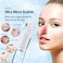 Electric Black Head Vacume Removal Tool with Hot Compress, 4 Adjustments Blackhead Removal for Men &amp; Women, USB Pore Cleaner with 6 Suction Cups