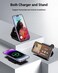 Wireless Charger 3 in 1, Magnetic Foldable Wireless Charging Station for iPhone 13/12/11 Pro Max/X/Xs Max/8/8 Plus, AirPods 3/2/pro