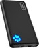 Power Bank, USB C in&amp;out Slimmest 10000mAh Portable Charger, Triple 3A High-Speed Charge External Battery Pack, Flashlight Phone Charger for iPhone Samsung