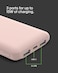 10000mAh portable power bank, 10K USB-C portable charger with 1 USB-C port and 2 USB-A ports, battery pack for up to 15W charging for iPhone, Samsung