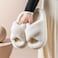 Thick soled Fluffy Fuzzy slippers,Band Memory Foam House Shoes, open toe slip-on indoor outdoor slippers For Men And Women