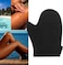 Soft Self Tanning Mitt Applicators with Thumb for Bronzed Streak Appearance, Double Side Designed Sunless Tanning Mittens, Reusable Applicator Mittens Tanner Gloves