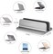 Vertical Laptop Stand, Adjustable Desktop Stand Laptop Holder (up to 17.3 inches) Compatible with All MacBook Pro/Air/Microsoft Surface (1 Slot,Grey)