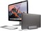 Vertical Laptop Stand, Adjustable Desktop Stand Laptop Holder (up to 17.3 inches) Compatible with All MacBook Pro/Air/Microsoft Surface (1 Slot,Grey)