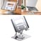 Foldable Laptop Stand with 360 Rotating Base, Laptop Stand for Desk, Ergonimic Foldable Laptop Riser, Laptop Holder Desk, Compatible with MacBook Pro, All Laptops 10-17