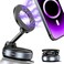 360&deg; Vacuum Magnetic Phone Holder, Magnetic Car Phone Mount, Hands-Free Suction Cup Phone Holder for Car/Gym/Mirror/Shower, Car Mount