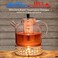 Glass Teapot with Removable Infuser, Stovetop Safe Large Tea Pot, Blooming and Loose Leaf Hand Crafted Kettle for Women and Adult with Stainless Infuser