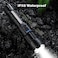 Flashlight LED Rechargeable, Torch Light, 10000Lumens with 7 Light Modes Flash Light, IPX6 Waterproof, Zoomable, Handheld Emergency Light