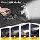 Rechargeable Spotlight Flashlights, Super Bright LED Searchlight Flashlight Waterproof 4 Modes Handheld Spotlight with Tripod for Emergencies