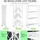 Foldable Storage Organizer 4 Tier, Storage Shelves Kitchen Cabinet Storage Rack, Shelf Storage Multipurpose Rack for Living Room Bedroom Kitchen Garage White