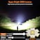 Flashlight Rechargeable TorchLight, 20000 Lumens Flash Light Led flashlights Tactical, XHM77.2 Led Torch Light High Power