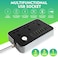 Radiotronics Power Strips Extension Cord 3 Outlets, Power Socket with 5 USB & 1 Type-C Ports Universal Charging Socket with 2M Bold Extension Cord