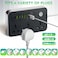 Radiotronics Power Strips Extension Cord 3 Outlets, Power Socket with 5 USB & 1 Type-C Ports Universal Charging Socket with 2M Bold Extension Cord